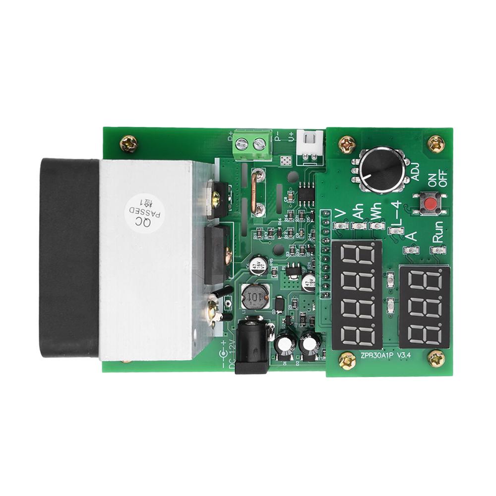 9.99A 60W 30V Constant Current Electronic Load Discharge Battery Capacity Tester Electrician Tool