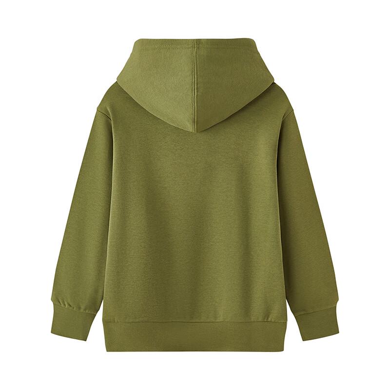 Champion Unisex Kids Retro LOGO Fleece Hooded Sweatshirt