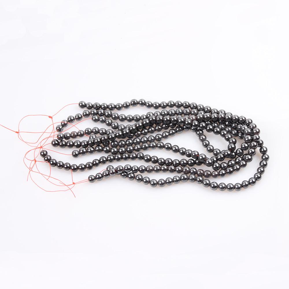 

Чжоу Ляньфа Бусины из черного гематита и желчного камня для DIY украшений - браслетов и ожерелий