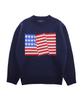 CONICHIWA bonjour Flag Knit (Navy)