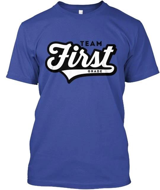 

Team First Grade Teacher 1st School Gift TTshirt Made in the USA Size S to 5XL M