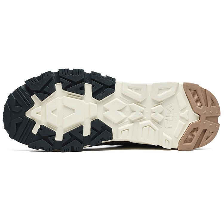 New FILA Trek 1S Low Shoes 'Grey Green Brown' F12M242119FSO