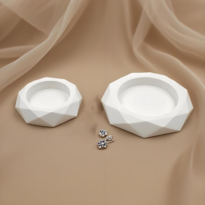 High Temperature Resistant Silicone Tray Casting Mold 60 100g Portable Plaster Craft Tool