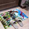 Mighty Morphin Power Rangers Pattern Rug, Indoor/Outdoor Mat, for Picnic, Gameroom, Bedroom, Office, Living Room, Home Decor Carpet, Birthday Gift