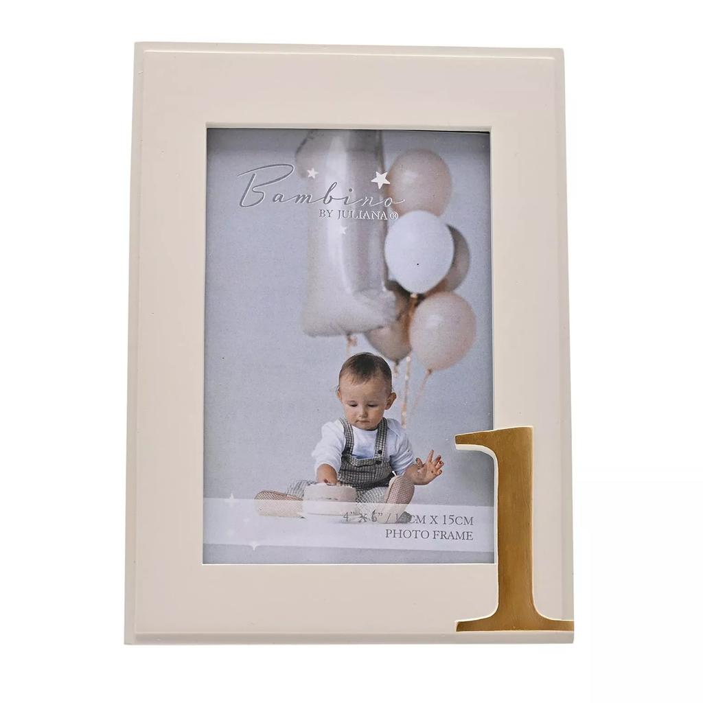 Bambino Resin 1-årsdags fotoram
