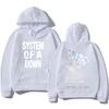Rock Band System of A Down Hoodie System of A Down Tour Sweatshirt Men Alternative Metal Music Streetwear Unisex Gothic Top