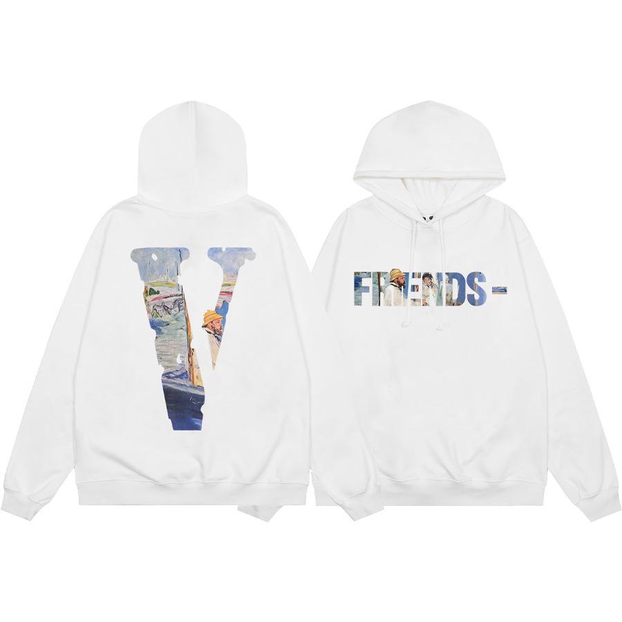 VLONE Jerry Kirschblütenblatt-Print Hoodie - Trendiges High Street Herbst/Winter Sweatshirt