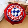 1PC Munich FC Crest Printed Umbrella Folding Umbrella, Automatic Umbrella 8-Frame for Travel, Camping Fan Gifts Christmas Gifts