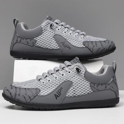 Men's Casual Shoes Light Breathable Running Shoe Fashion Men's Sneakers Soft Sole Comfort Driving Shoes for Men Mesh Flat Shoes