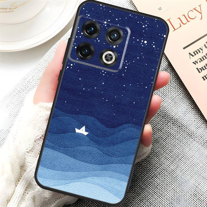 Ocean Waves Sailboat Cover For OnePlus 15 13 13R 13T 12 12R 10T 11 10 Pro OnePlus Nord 5 CE 4 3 Lite N20 N30 Case