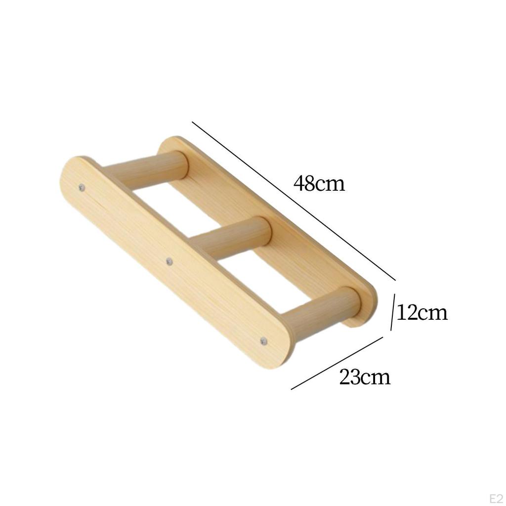 Cats Wall Shelves Pet Toy Perches Durable Kitten Springboard Wooden Mounted Stable for