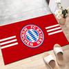 Fußball Bayern Polyester Teppich, Weiche Indoor Matte für Bürostuhl, Wohnzimmer, Schreibtisch - Dekoratives Home Office Teppich Design