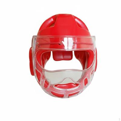 Taekwondo Headgear with Guard Ear Protection Face Customizable Fit Full Spar