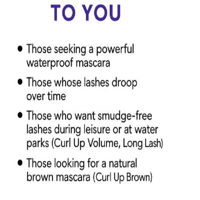 MISSHA Ultra Powerproof Mascara 3 types of mascara.