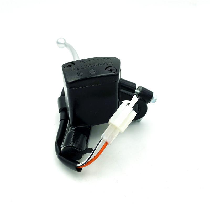 Original Motorcycle Bicycle Brake Pump Front Master Cylinder Hydraulic Brake Lever Right For Haojue Suzuki AN125 AN 125 AN 125cc