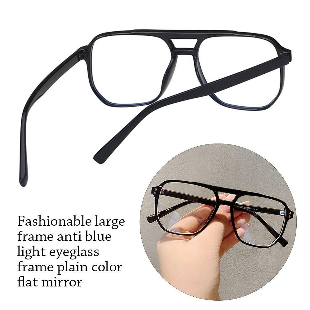 Ultralight Square Eyeglasses Blue Ray Blocking Computer Goggles Optical Spectacle Eyeglass  Office