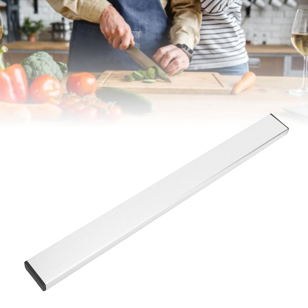 Magnetyczny Uchwyt na Noże na Ścianę Stop Aluminium Magnetyczny Pasek do Przechowywania Noży Narzędzie Kuchenne do Domu