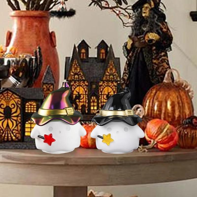 1set Halloween Ghost Wizard Jar Silicone Mold With Lid Storage Jar Epoxy Molds for Casting Craft DIY Jewelry Candy Container