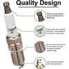 6Pack 41-109 IRIDIUM SPARK PLUGS For Buick Cadillac Chevy GMC 3.0L 3.6L 12622561