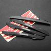 4pezzi Gomma Paraspigoli per Portiere Auto Adesivi Strisce Anti Collisione Per Mitsubishi Lancer 9 10 Outlander 3 Asx L200 Pajero ecc.