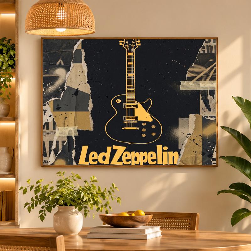 5D Diamond Painting Led Zeppelin DIY Full Drill Diamond Art Kit Home Decoration