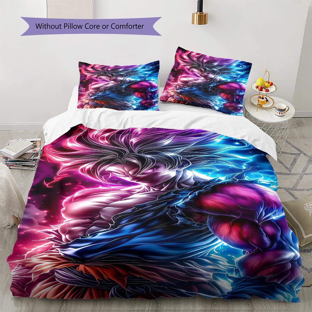 

Dragon Ball Journey Bedding Set Soft Duvet Cover Pillowcases Fashion 135x200cm