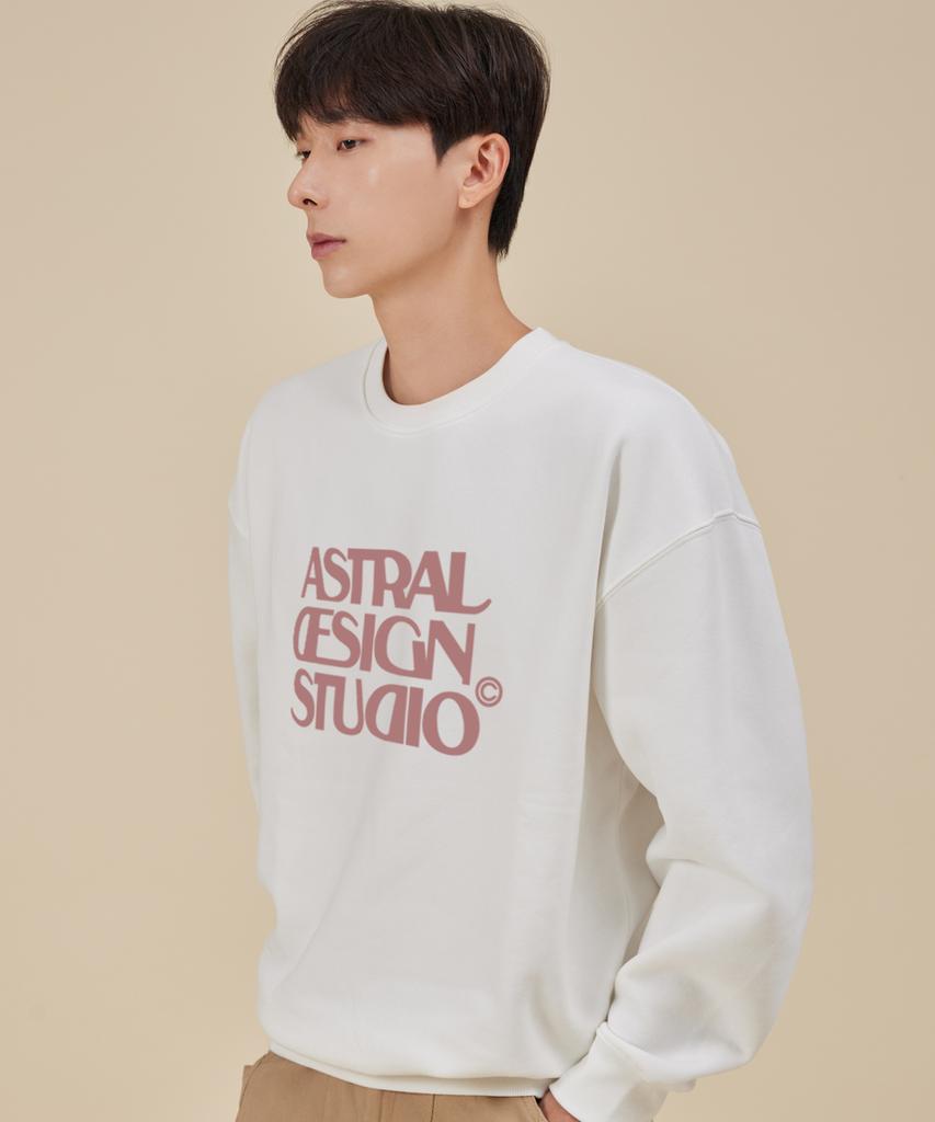 ASTRAL PROJECTION Astral Design Studio Loose Fit Sweatshirt_White
