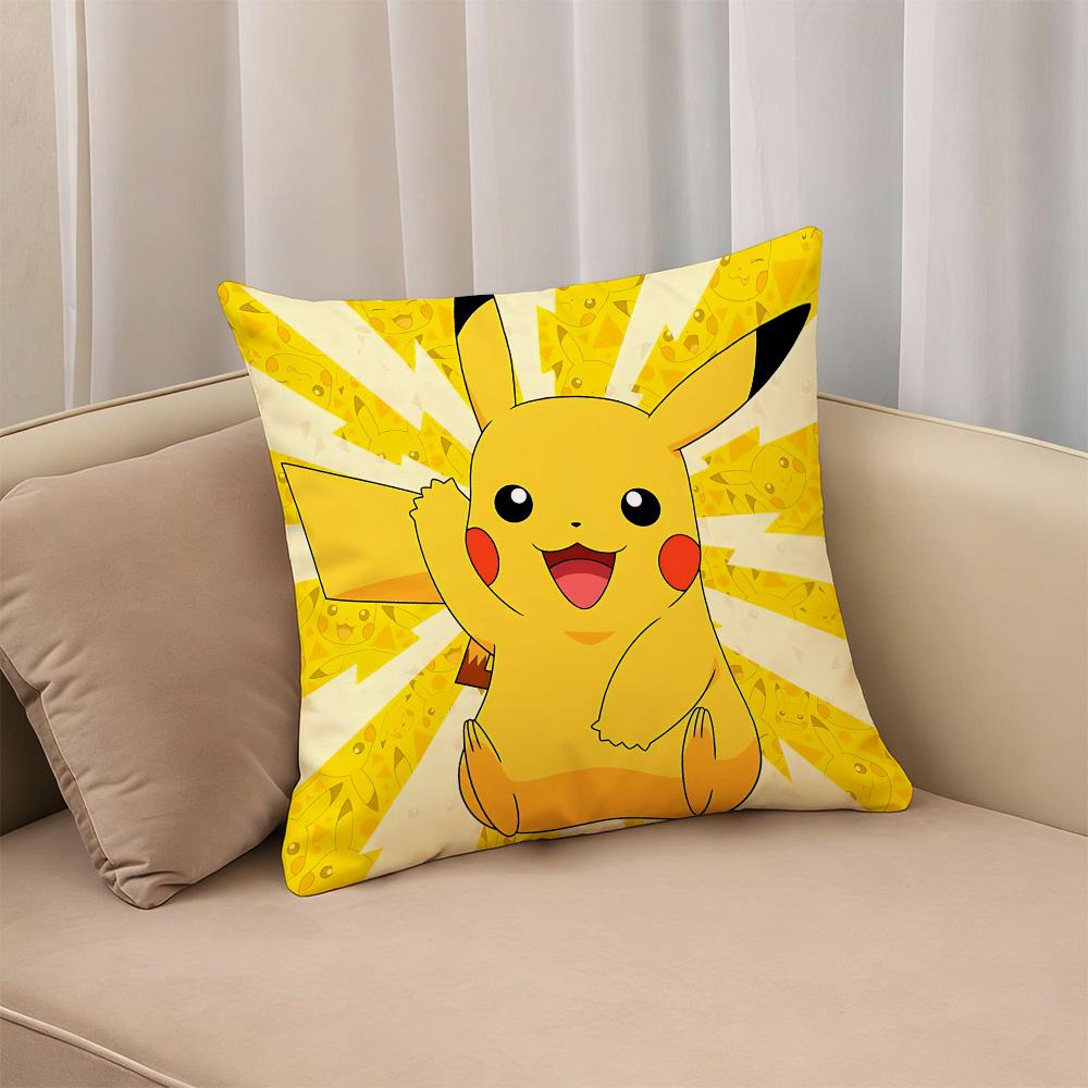 Decorative Pillows P-Pika Q-Chu Cushion Covers For Living Room Cushions Cover Interior Decoration Personalized Gifts Pillow Sofa