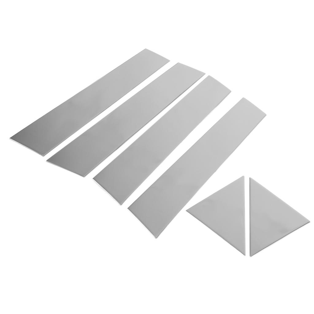 6pcs Door Window Chrome Pillar Post Trim 304 Stainless Steel Car Accessories Replacement for Chrysler 300 300c 2005‑2010