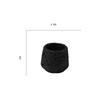 Milk White Creative Volcanic Stone Pattern Cement Succulent Flower Pot Office Home Desktop Decoration Green Plant Flowers