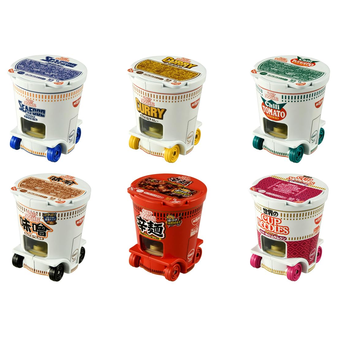 

Takara Tomy Tomica Dream Tomica Cup Noodles Collection BOX Mini Car Toy Ages 3+