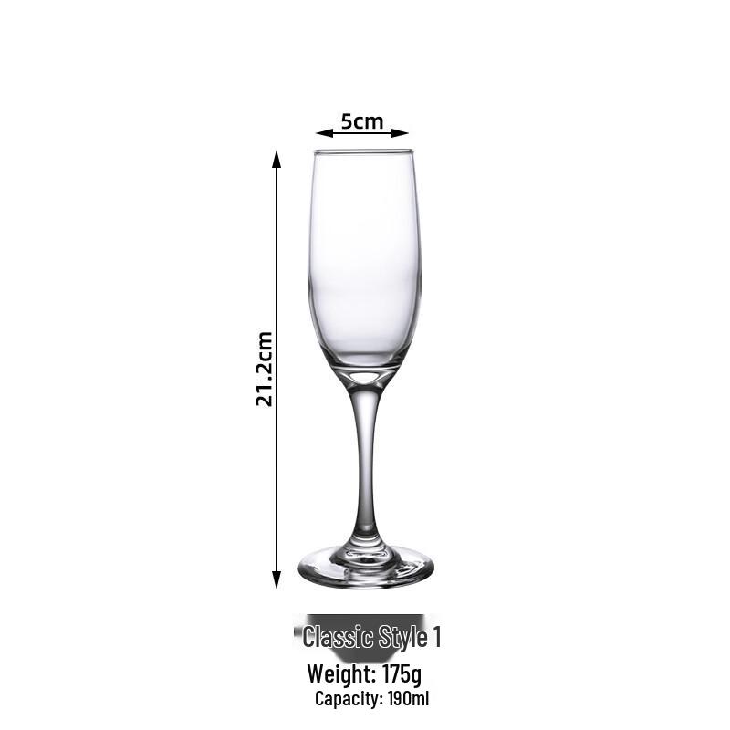 Ins Style High-Foot Champagne & Cocktail Glasses