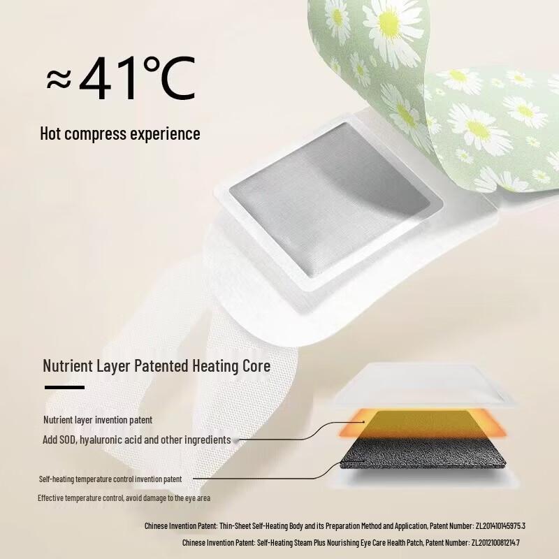 Zhenshiming Self-Heating Steam Eye Mask