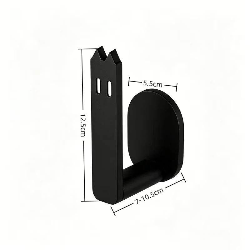 No Drill Self Adhesive Wall Mounted Holder Adjustable Waterproof Storage Shelf for Kitchen Bathroom Organization