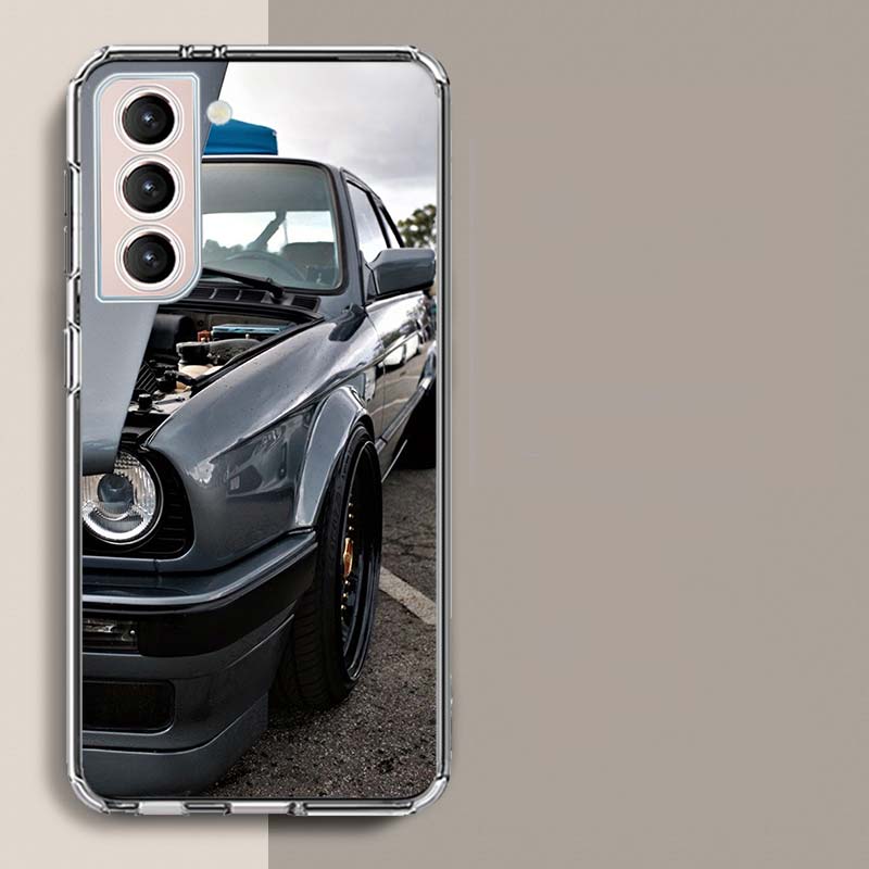 Car for B- Bmwes-S E30 Phone Case For Samsung A16 A26 A36 A56 A17 A15 A25 A35 A55 A14 A24 A34 A54 A04S A05S Galaxy Note 20 10 9