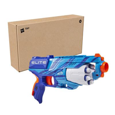 Hasbro Nerf Elite Disruptor Reflex Blue Slamfire 6 Dart Rotační 6 Official Authentic Product Bubble, součástí balení, Rapid-Fire F2697