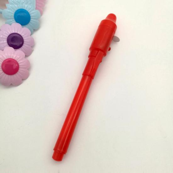 Unsichtbare Tinte Stift Eingebautes UV-Licht Magischer Marker Geschenk Schüler Schule Schreibwaren