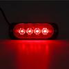 4Led Car Warning Light Grill Breakdown Light Car Truck Trailer Beacon Lamp Led Amber Side Light For Cars 12V - 24V