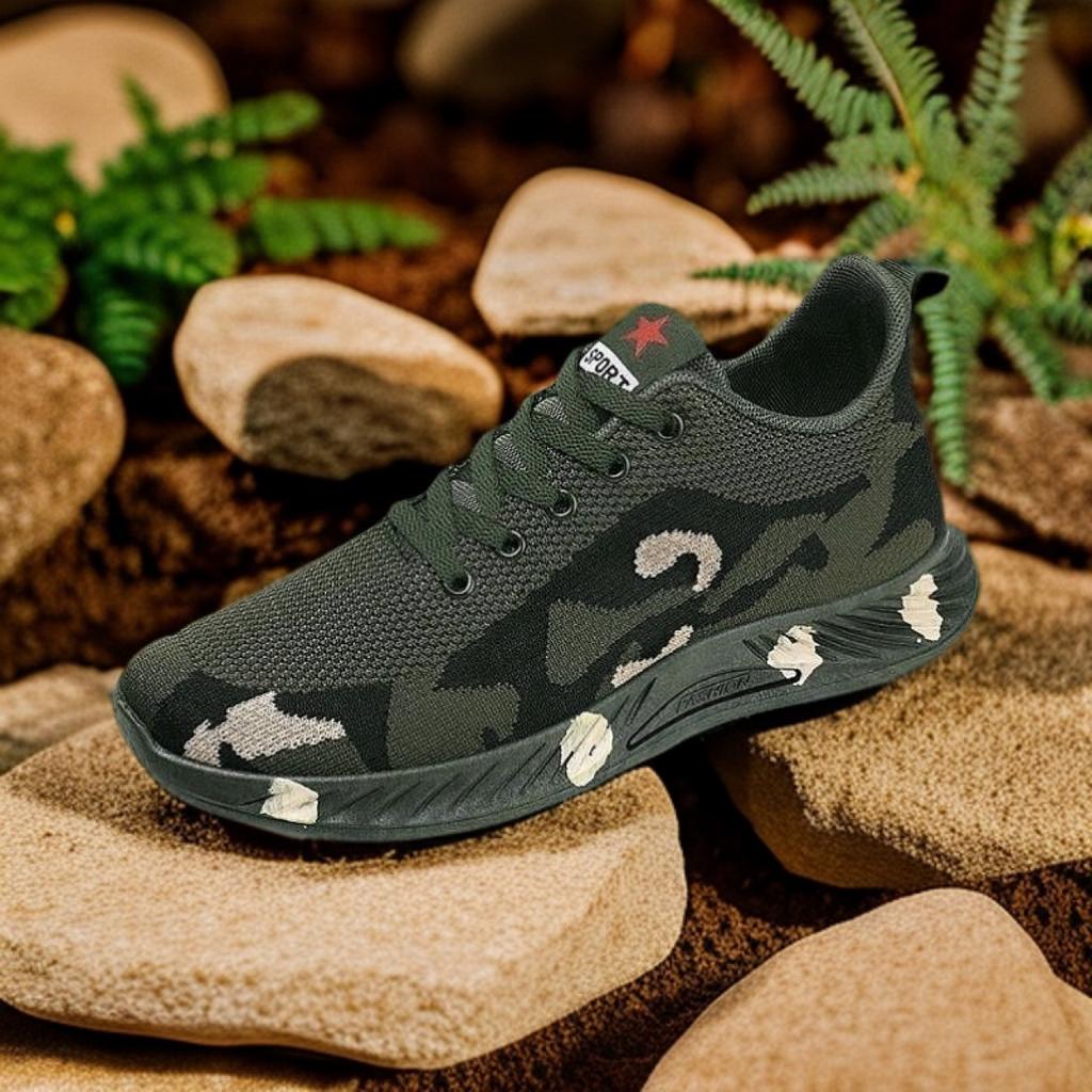 Camouflage shoes Outdoor mountaineering training shoes Student military training shoes Liberation shoes Labor protection shoes
