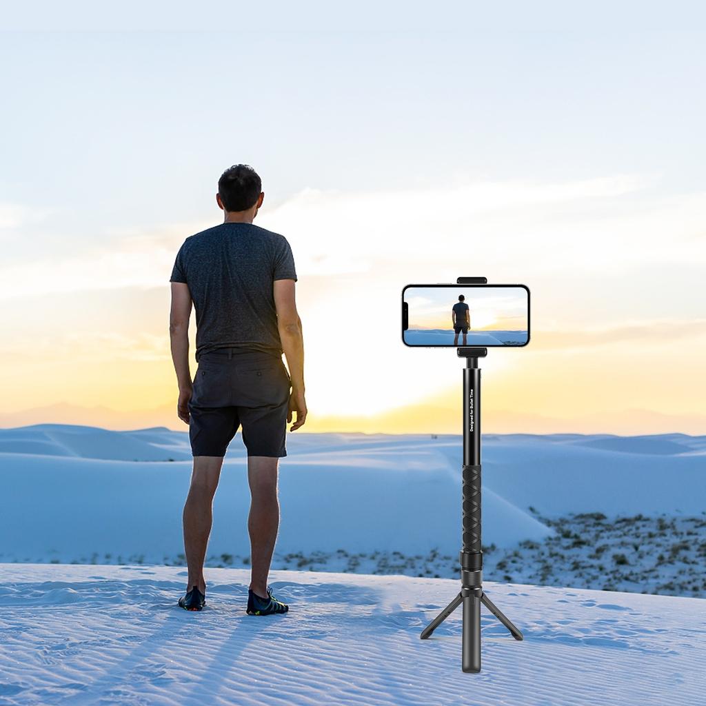 PULUZ für Insta360X3 / X4 / X4 Air / X5 / DJI Osmo 360 Rotierender Griff Desktop-Stativständer