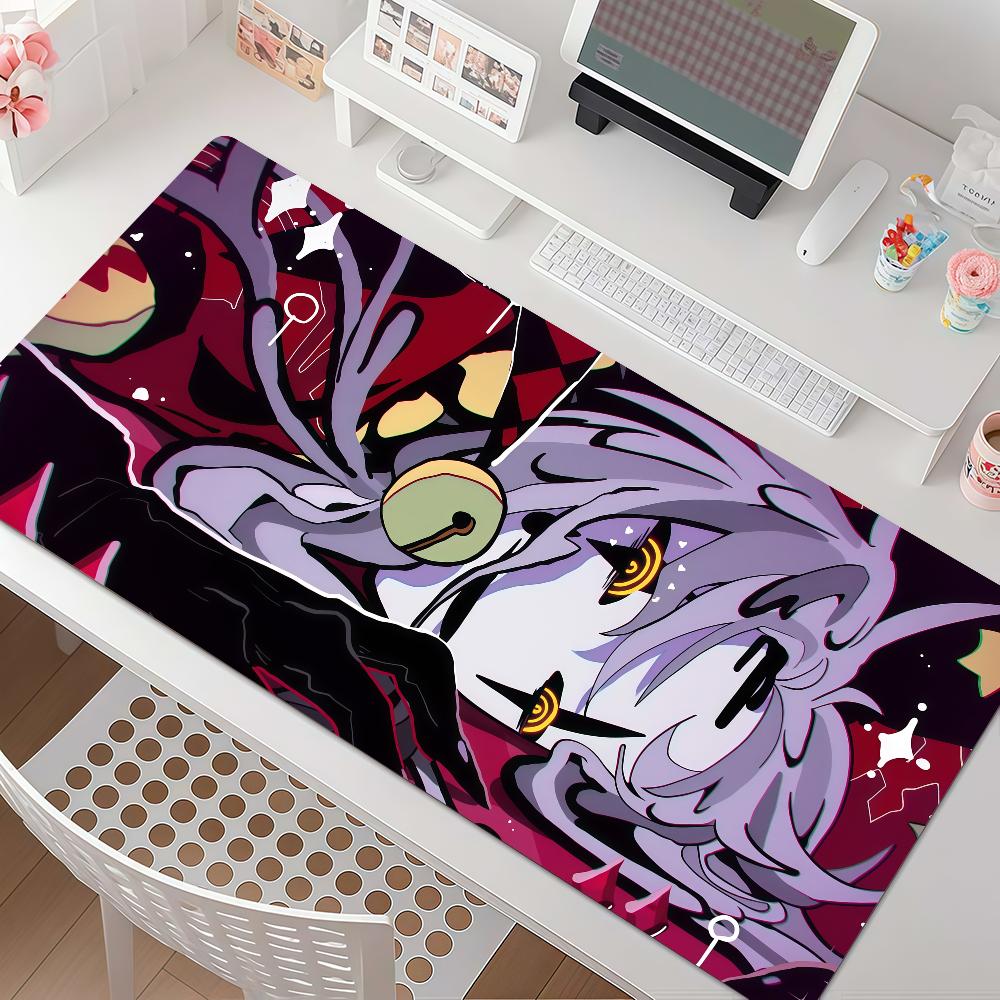 Game The F-freak C-circus Pierrot Mouse Pad Anti Slip Rubber Edge Locked Thickened Laptop Gaming Desk Mat