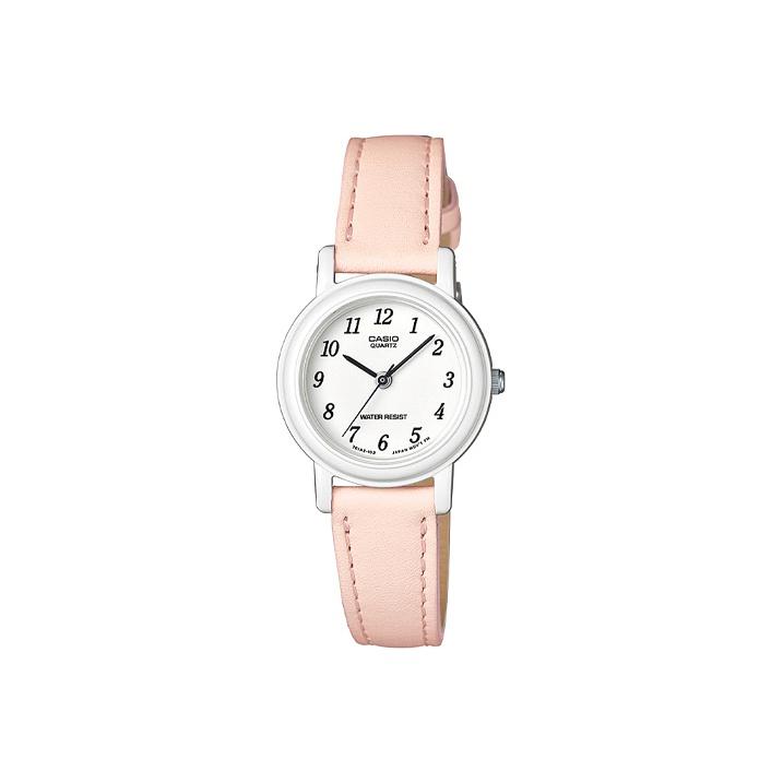 CASIO Women s YOUTH White Watch LQ-139L-4B2JH LQ-139L-4B2JH Light Orange Strap