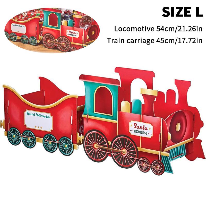 Santa'S Gift Train — Deliver Holiday Cheer In Style Diy Personalised Christmas Train Sets Xmas Decoration