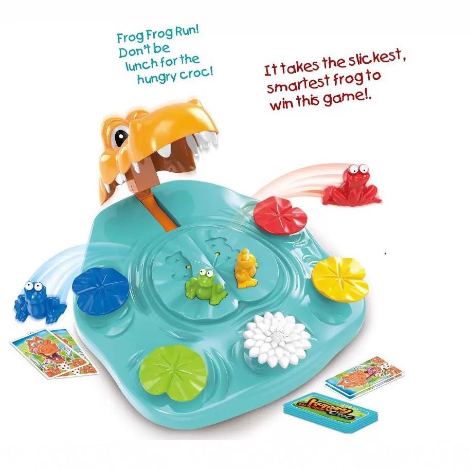 Hungry Croc Chomp Interactive Family Game With Plastic Materials For Kids Cognitive And Motor Skills Development