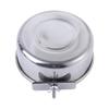 Food Dish Clamp-on Stainless Steel Hamster Bird Feeder Parrot Feeding Bowl Water Drinker Cage Cup