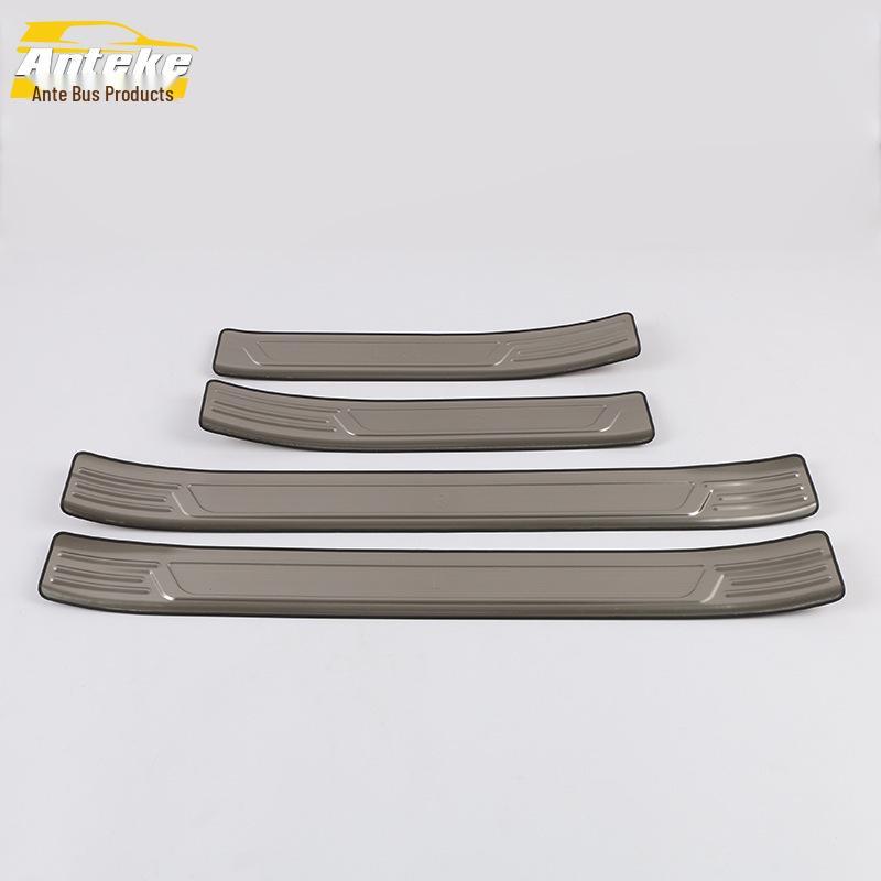 Compatible Door Sill Trim & Bumper Trunk Sill Plate Stickers for 2020 Mazda 3