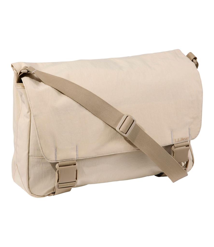 Wharf Street Messenger One Size Fits 1000311147 L.L.Bean Bag, All, Boulder, Brown,