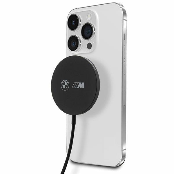 Ładowarka indukcyjna BMW M MagSafe 15W Czarna Szybkie ładowanie