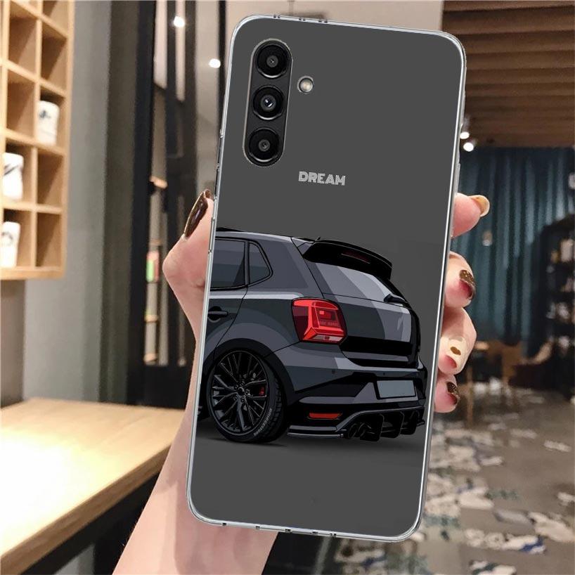 Cool MK4 MK5 Golf Car Soft Phone Case For Samsung Galaxy A17 A16 A26 A36 A56 A15 A14 A13 A55 A54 A53 A35 A34 A33 A25 A24 A23 A05