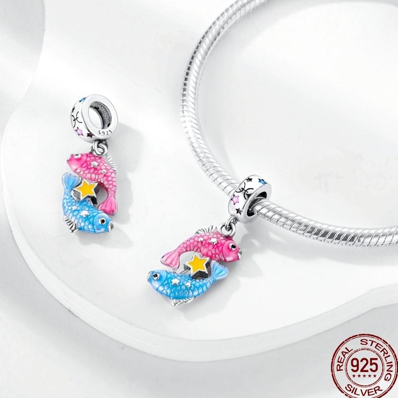 Copper Spring Luminous Insect Butterfly Series Flower Element Gift Beads Suitable For Pan Original Bracelet